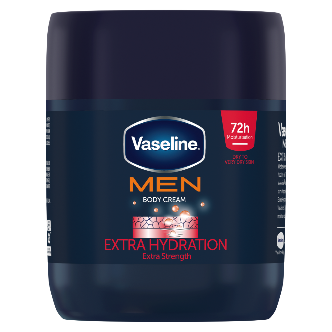 VASELINE BODY CREAM MEN EXTRA STRENGTH 400ML